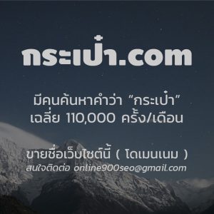 ขายโดเมนเนม กระเป๋า.com